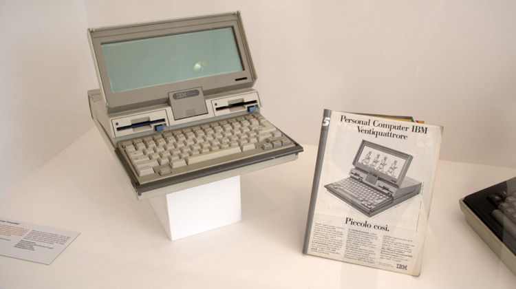 IBM portable computer designed by Richard Sapper, 1986, copyright Massimiliano Fabrizi